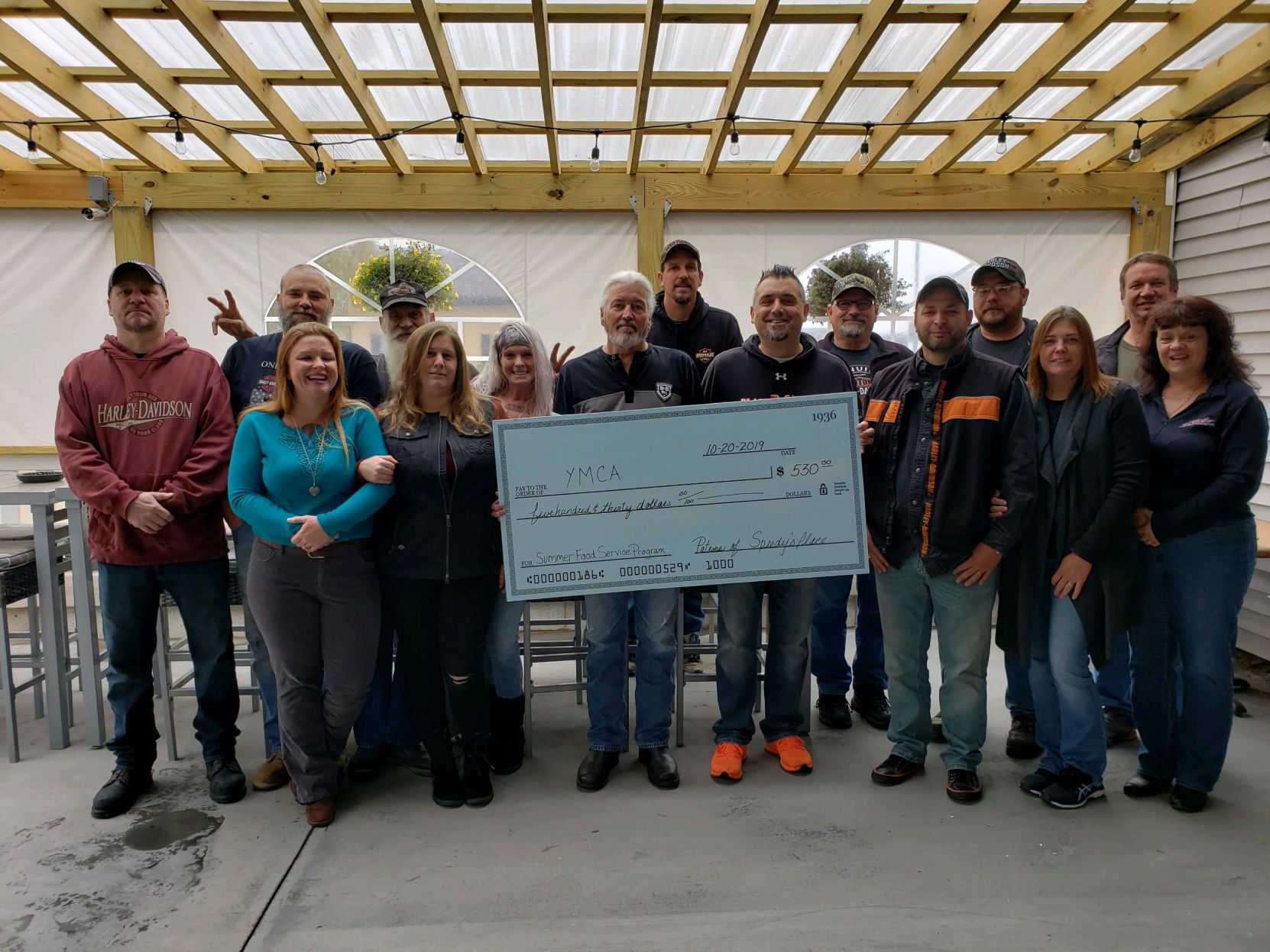 Donation to benefit Y’s Summer Food Service Program